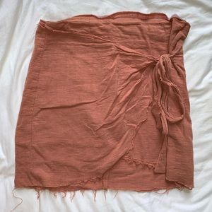 LF Linen Wrap Skirt